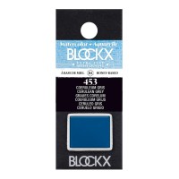 BLOCKX Watercolour Half Pan S4 453 Cerulean Grey